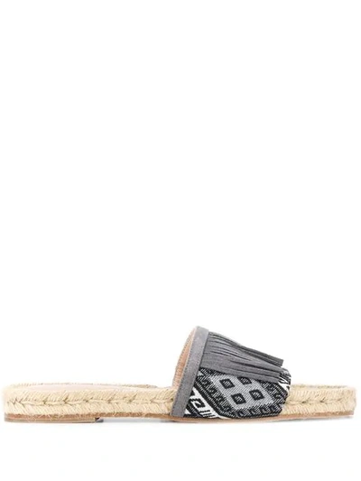 Solange Sandals Athena Espadrilles In Grey