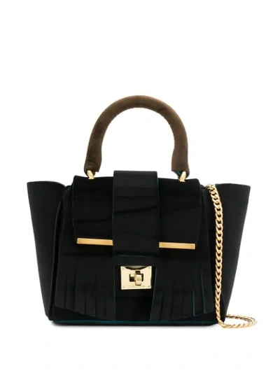 Alila Small Indie Tote Bag In Black