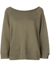 Nili Lotan Luka Sweatshirt In Green