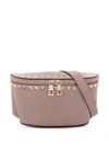 Valentino Garavani Rockstud Belt Bag In Pink