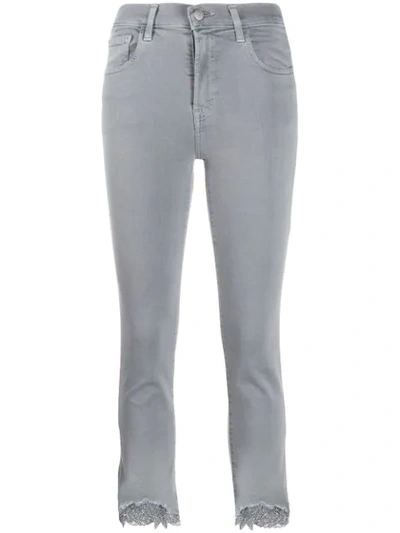 J Brand Slim Fit Jeans In Grey