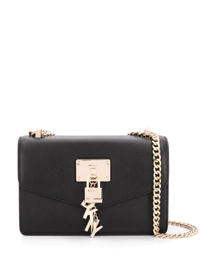 Dkny Small Elissa Bag In Black/gold