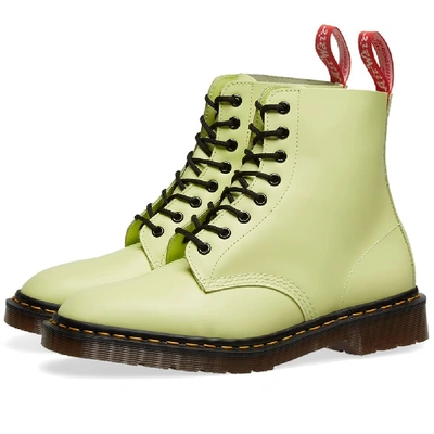 Dr. Martens' X Undercover Limited Edition 1460 8-eye Boot In Yellow