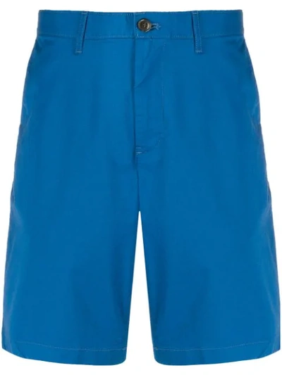Michael Michael Kors Tailored Fitted Shorts In Blue