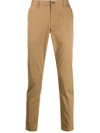 Michael Michael Kors Straight-leg Trousers In Brown