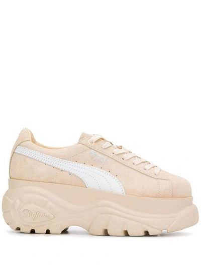 Puma Buffalo London Suede Sneakers In Beige | ModeSens