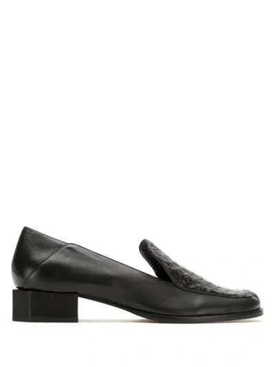 Mara Mac Leather Brogues In Black