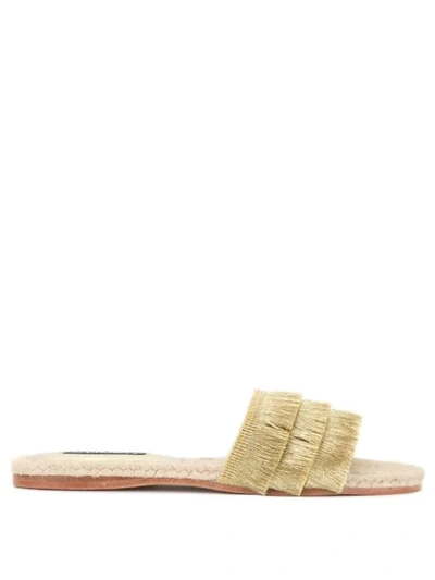 Senso Farrah Espadrilles In Gold