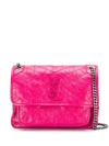 Saint Laurent Niki Shoulder Bag In 5643 Freesia