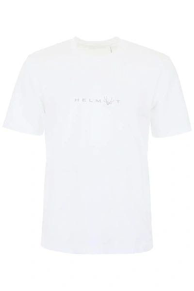 Helmut Lang Logo T-shirt In White