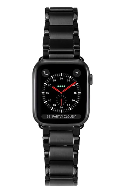 Casetify Metal Link Apple Watch Bracelet Strap In Black