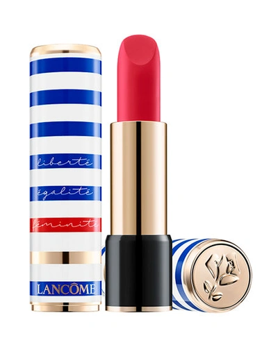 Lancôme L'absolu Rouge Hydrating Lip Color, Liberte, Egalite, Femininite Collection In 186 Idole