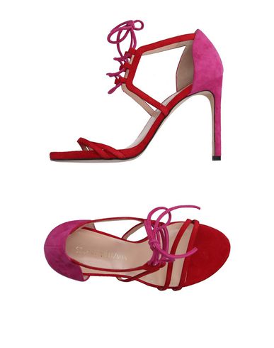 stuart weitzman red espadrilles