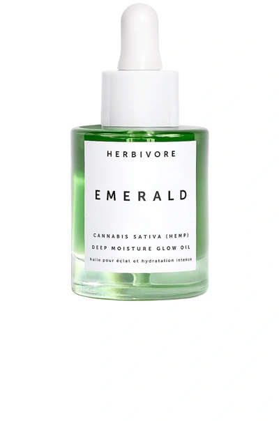 Herbivore Botanicals Emerald Deep Moisture Glow Oil In Green