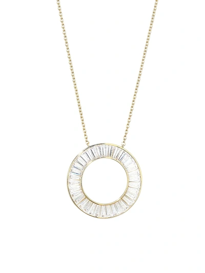 Adriana Orsini Tivoli Gold-plated Halo Necklace In Goldtone