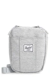 Herschel Supply Co Cruz Crossbody Bag In Light Grey Crosshatch