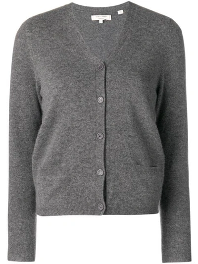 Chinti & Parker Short Cashmere Cardigan In Grey