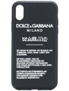 Dolce & Gabbana Black Washing Tag Iphone Xs Max Case