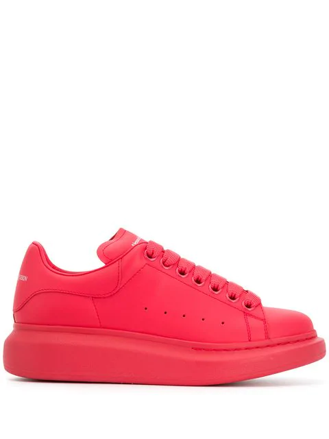 red and black alexander mcqueen sneakers