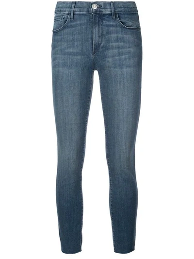 3x1 W2 Skinny Cropped Jeans In Blue