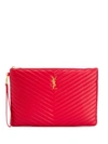 Saint Laurent Aktentasche Mit Monogramm - Rot In Red