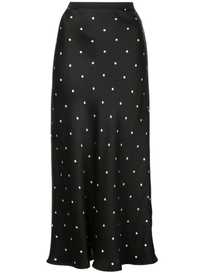 ワンピース ANINE BING Women Mid Skirts A0211131SI BLK26 GREY SKIRTS