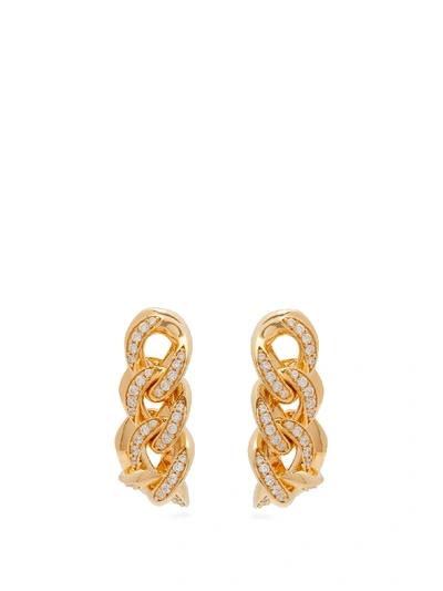 Bottega Veneta 18-kt Gold-plated Drop Earrings