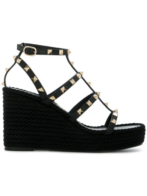 valentino garavani rockstud torchon sandals