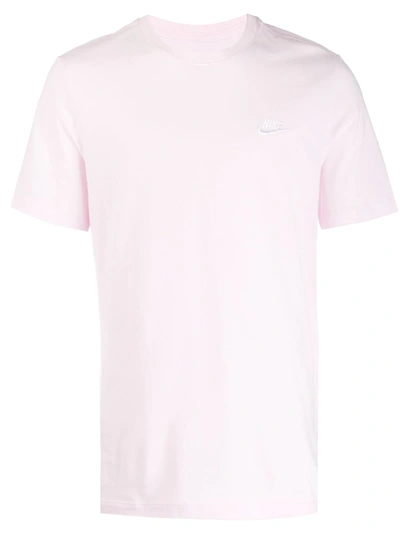 Nike Plain T-shirt In Pink
