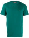 Michael Michael Kors Embroidered Logo T-shirt In Green