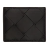 Bottega Veneta Increcciato-woven Leather Cardholder In Black