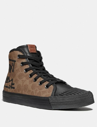 COACH COACH C211 HIGH TOP WITH REXY BY GUANG YU G4196