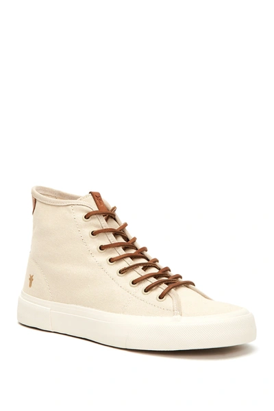 Frye Men's Ludlow High-top Sneakers Men's Shoes In Off White