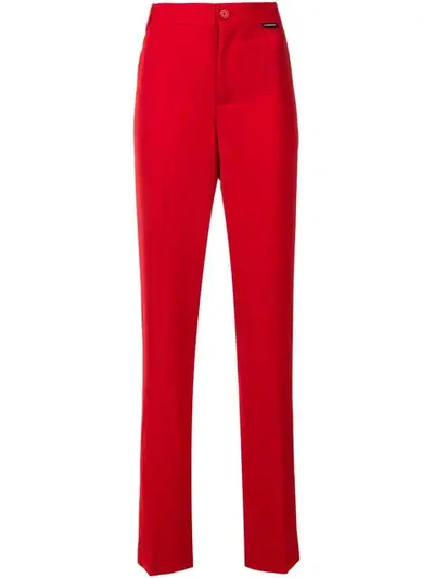 Balenciaga Fluid 5 Pockets Trousers - Red