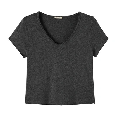 American Vintage Sonoma V-neck T-shirt - Vintage Black