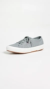 Superga Women's 2750 Cotu Canvas Lace-up Sneakers Women's Shoes In Gray