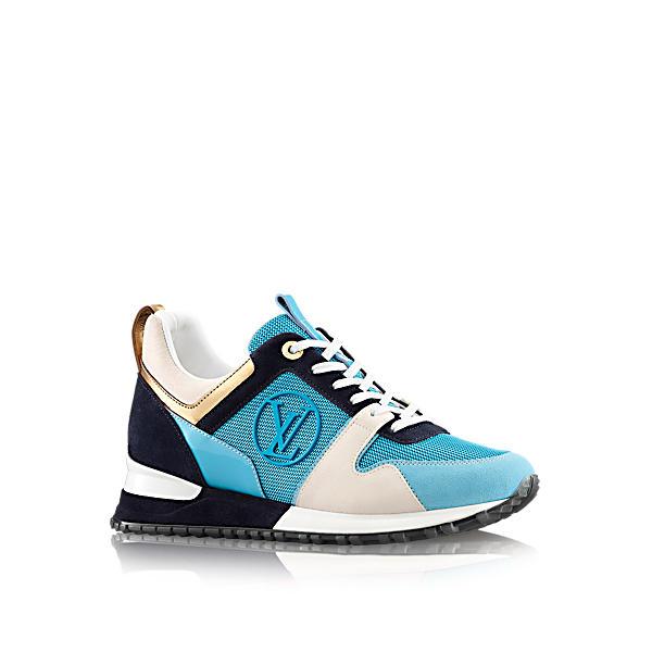 Louis Vuitton Run Away Sneaker In Bleu Clair | ModeSens