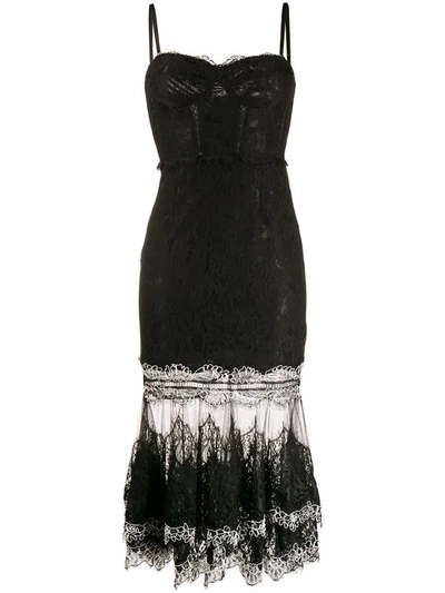 Jonathan Simkhai Lace Dress In Black