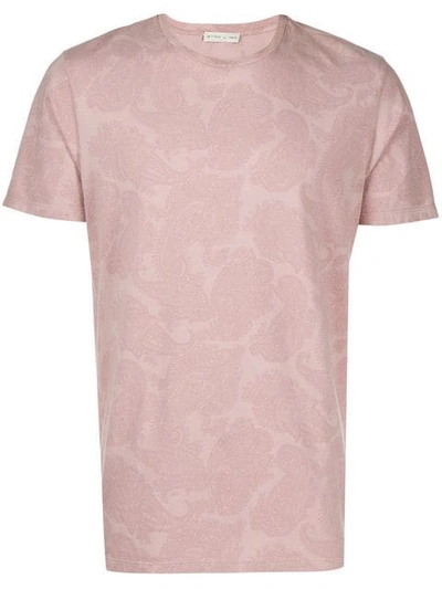 Etro T-shirt Mit Paisley-print - Rosa In Pink