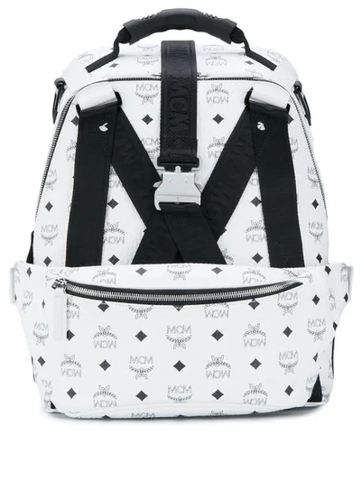 Mcm Jemison Visetos Backpack With Belt Bag - Black