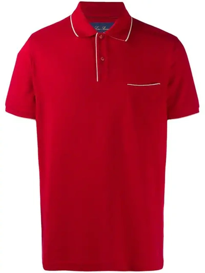 Loro Piana Classic Polo Shirt In Red