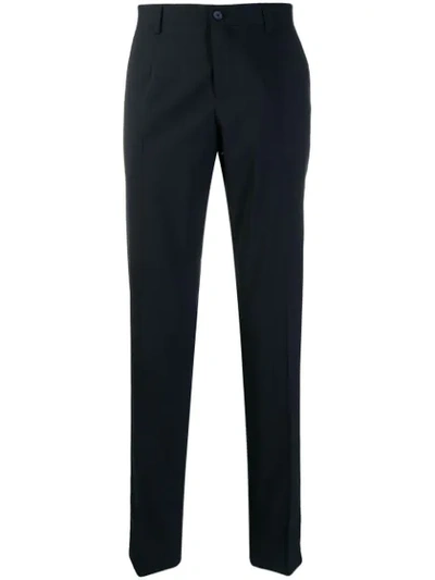 Dolce & Gabbana Slim-fit Trousers In Blue