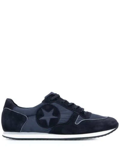 Kennel & Schmenger Star Patch Sneakers In Blue