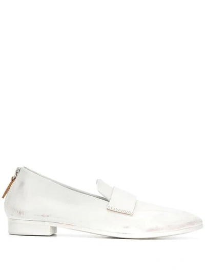 Marsèll Painted Loafers In White