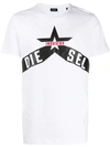 Diesel Diego Logo Print T-shirt In White