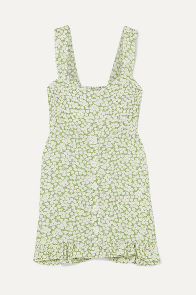 faithfull the brand loulou mini dress