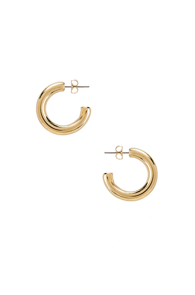 Five And Two Harper Chunky Hoop Earrings In Gold
