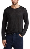 Rag & Bone Men's Owen Long-sleeve T-shirt In Black Heather