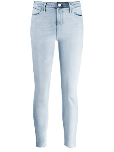 Rta Mid Rise Skinny Jeans In Blue