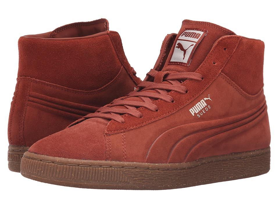 puma suede mid emboss